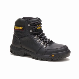 Caterpillar Outline Steel Toe Work Férfi Bakancs Fekete, HU-C074